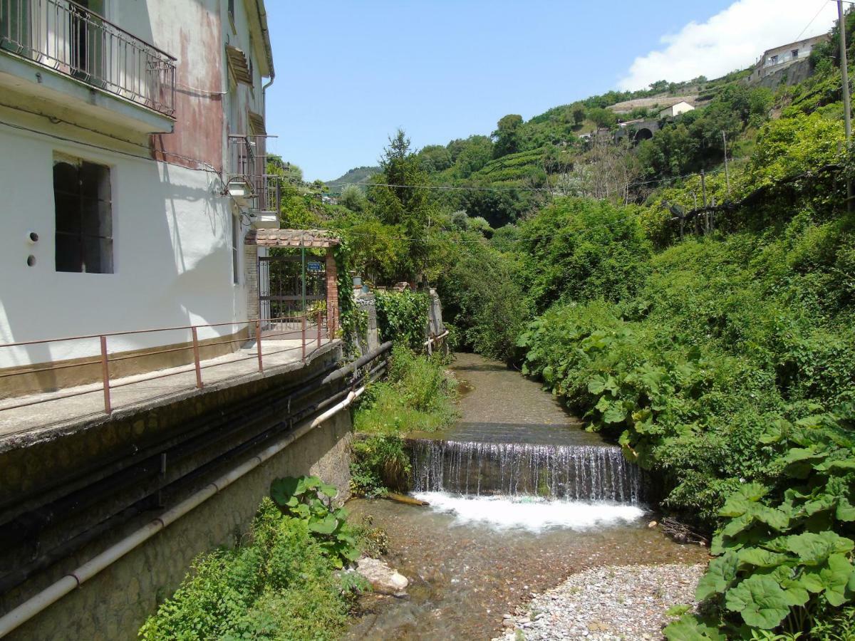 Ferienwohnung Antica Cartiera Sant'Elia Tramonti Exterior foto