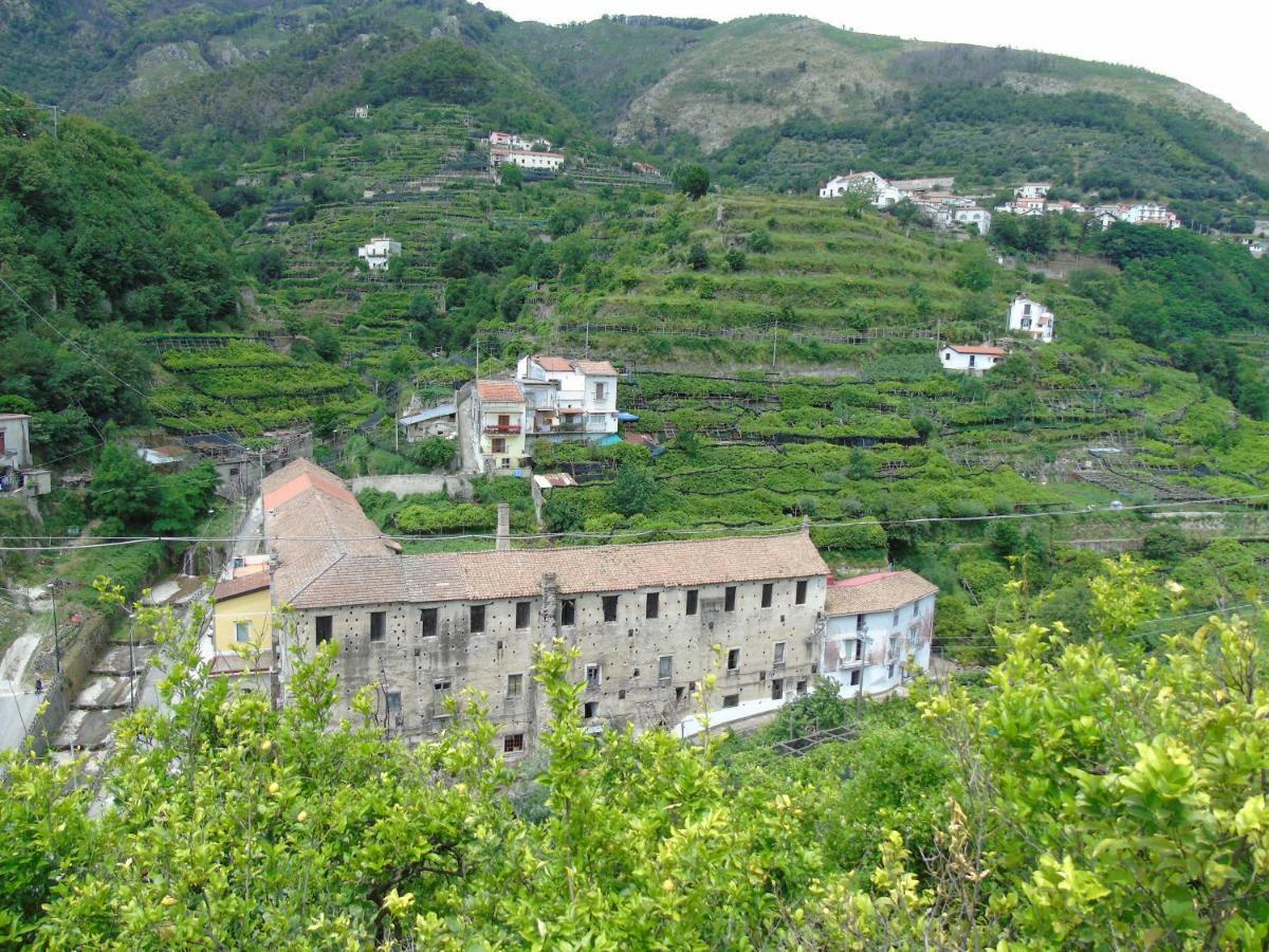 Ferienwohnung Antica Cartiera Sant'Elia Tramonti Exterior foto